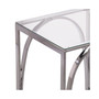 Arabelle Square Glass Top End Table