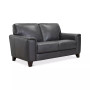 Brayna 65" Classic Leather Loveseat, Created for Macy's