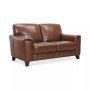 Brayna 65" Classic Leather Loveseat, Created for Macy's