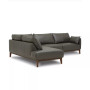 Jollene Leather 2-Pc. Sectional with Chaise, Created for Macy's