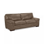 Myars 91" Leather Sofa, Created for Macy's