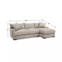 Rhyder 2-Pc. Fabric Sectional Sofa with Chaise, Created for Macy's