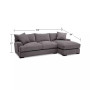 Rhyder 2-Pc. Fabric Sectional Sofa with Chaise, Created for Macy's
