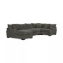 Rhyder 4-Pc. 80'' Fabric Sectional Sofa with Chaise, Created for Macy's