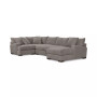 Rhyder 4-Pc. 80'' Fabric Sectional Sofa with Chaise, Created for Macy's