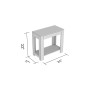 Safdie & Co. Accent Table With Drawer