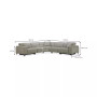 Adney 128" 5 Pc Zero Gravity Fabric Sectional with 2 Power Recliners, Created for Macy's