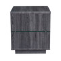 Willam Open Shelves End Table