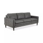 CLOSEOUT! Locasta 84" Tufted Leather Sofa, Created for Macy's