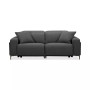 Adney 88" 2 Pc Zero Gravity Fabric Sofa with 2 Power Recliners, Created for Macy's