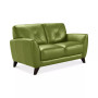 Myia 82" Tufted Back Leather Sofa and 62" Loveseat Set, Created for Macy's