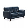 Myia 82" Tufted Back Leather Sofa and 62" Loveseat Set, Created for Macy's
