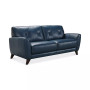 Myia 82" Tufted Back Leather Sofa and 62" Loveseat Set, Created for Macy's