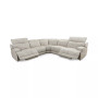 Sebaston 5-Pc. Fabric Sectional with 2 Power Motion Recliners, Created for Macy's