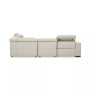 Nevio 124" 5-pc Leather Sectional Sofa with Chaise, 1 Power Recliner and Articulating Headrests, Created for Macy's