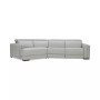Jenneth 3-Pc. Leather Sofa with 2 Power Motion Recliners and Cuddler, Created for Macy's