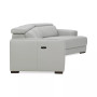 Jenneth 3-Pc. Leather Sofa with 2 Power Motion Recliners and Cuddler, Created for Macy's