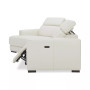 Jenneth 3-Pc. Leather Sofa with 2 Power Motion Recliners and Cuddler, Created for Macy's