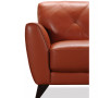 Myia 82" Tufted Back Leather Sofa, Created for Macy's