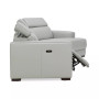 Jenneth 3-Pc. Leather Sofa with 1 Power Motion Recliner and Cuddler, Created for Macy's