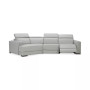 Jenneth 3-Pc. Leather Sofa with 1 Power Motion Recliner and Cuddler, Created for Macy's