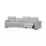 Jenneth 3-Pc. Leather Sofa with 1 Power Motion Recliner and Cuddler, Created for Macy's