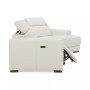 Jenneth 3-Pc. Leather Sofa with 1 Power Motion Recliner and Cuddler, Created for Macy's