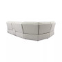 Danvors 5-Pc. Leather Sectional Sofa with 2 Power Recliners, Power Headrests, and Console