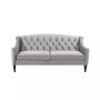 Ken 74" Upholstered Button Tufted Sofa