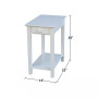 Narrow End Table