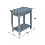 Narrow End Table