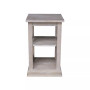 Hampton Accent Table with Shelves