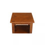 Hampton Accent Table with Shelves