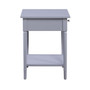 Amy 1 Drawer End Table with Shelf