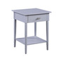 Amy 1 Drawer End Table with Shelf