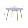 Oslo Round Coffee Table