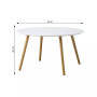Oslo Round Coffee Table