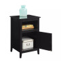 Designs2Go Storage Cabinet End Table with Shelf
