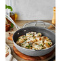 Capri Granitium 11" Aluminum Nonstick Perfect Pan & Lid