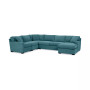 Radley 5-Pc. Fabric Chaise Sectional Sofa with Corner Piece, Created for Macy's