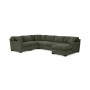 Radley 5-Pc. Fabric Chaise Sectional Sofa with Corner Piece, Created for Macy's