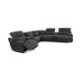 Sebaston 7-Pc. Fabric Sectional with 3 Power Motion Recliners and 2 USB Consoles, Created for Macy's