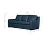 Lisben II 83" Leather Sofa