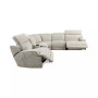 Sebaston 6-Pc. Fabric Sectional with 2 Power Motion Recliners and 1 USB Console, Created for Macy's