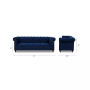 Alto 88" Tufted Chesterfield Sofa