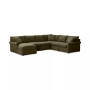 Wrenley 131" 6-Pc. Fabric Modular Sectional Chaise Sofa, Created for Macy's