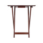 Darlene 2-Piece Wood Snack Table Set
