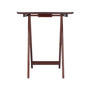 Darlene 2-Piece Wood Snack Table Set