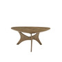 Blaze Triangle Wood Coffee Table