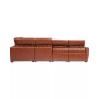Lexanna 6-Pc. Leather Sectional with 3 Power Motion Recliners, Created for Macy's
